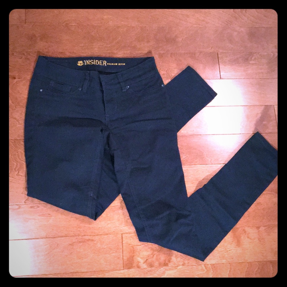 Dark green/peacock Insider skinny jean 25
